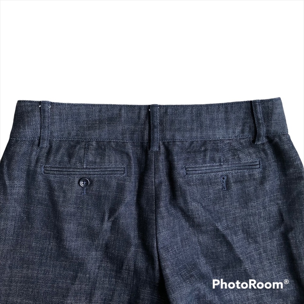 Express Design Studio Blue Editor Capri Pants-Sz 4 - image 4